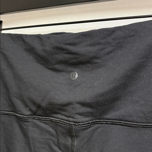 Lululemon Wonder Lounge Fleece Lined Tight Black Size 12 - Picture 6 of 8
